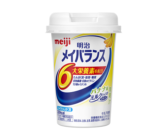 7-2581-05 メイバランス 12本入 Miniバナナ味明治