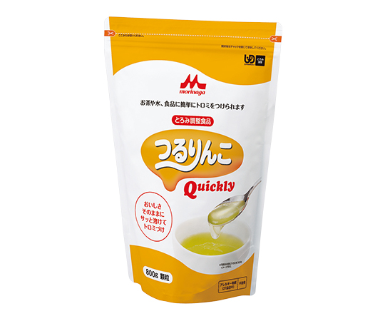 7-2683-03 つるりんこQuickly （とろみ調整食品） 800g入 クリニコ