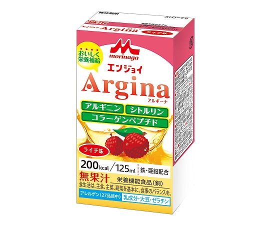 【軽減税率適用】【軽減税率適用】クリニコ7-2688-12　エンジョイArgina　（栄養補助食品）　ライチ　24パック入 クリ