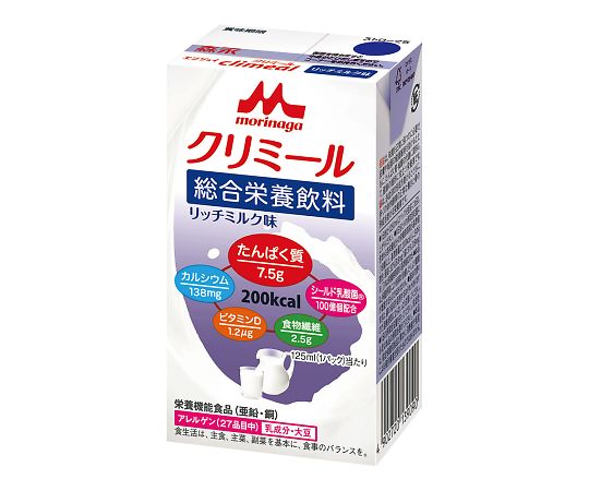 【軽減税率適用】【軽減税率適用】クリニコ7-2697-10　エンジョイclimeal（栄養機能食品）　リッチミルク味 クリニコ