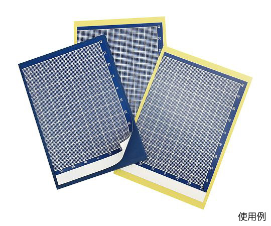 トスカバノック7-2967-08　検体固定用ボード　目盛シール　100枚入 MZ-GSトスカバノック