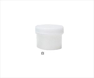 7-3126-17 増量丸底プラツボ 未滅菌 60mL 白 50個入 ケーエム化学
