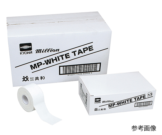 7-3295-05 MPホワイトテープ(テーピング・ホワイトテープ) 50mm×13.7m LN-MP5012共和