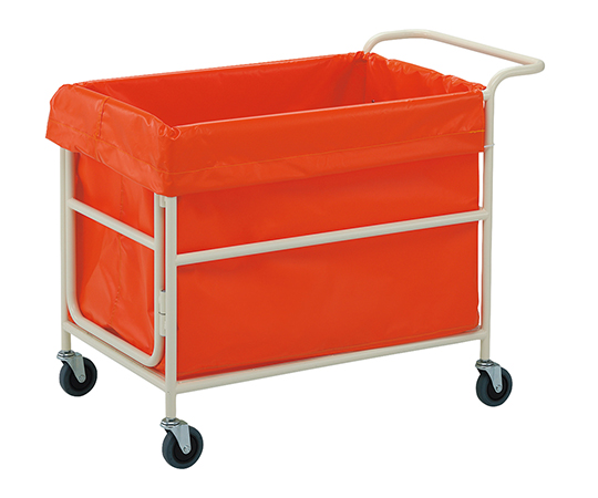 7-3447-03 リネンカート(台車型) ブラッドオレンジ ナビス(アズワン)