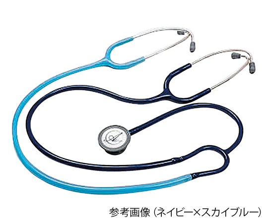 7-3944-02 エンジェルナーススコープ 教育用ステート 成人用 (ネイビー×スカイブルー) 1019997翼工業