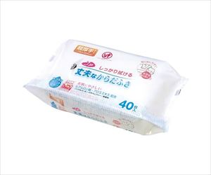 7-398-01 ノア しっかり拭ける丈夫なからだふき 40枚入 110733小津産業