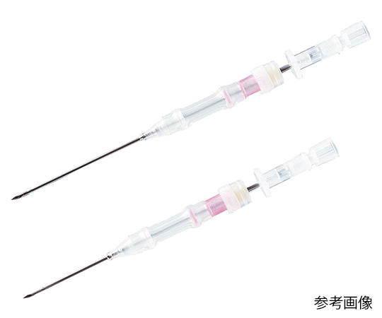 7-4101-03 クランピングチューブ付メディカットカニューラ 二段針タイプ 16G×50mm 50本入 1088M16CE日