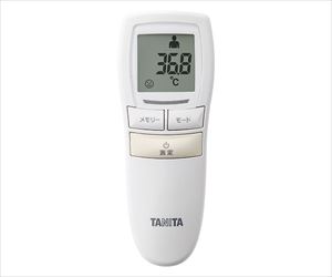 【医療機器クラス2】7-425-11 非接触体温計 アイボリー BT543IVタニタ