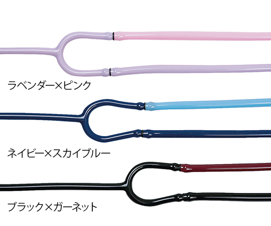 7-4444-03 エンジェルナーススコープ 教育用ステート 小児用 (ブラック×ガーネット) 01020003翼工業