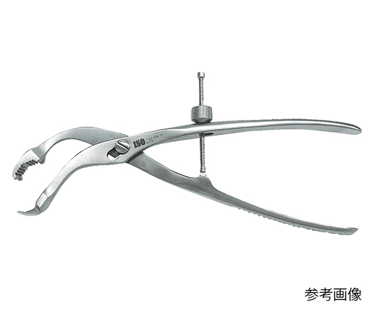7-4538-06 骨把持鉗子 セルフセンタリング型 (全長240mm) イソメディカル