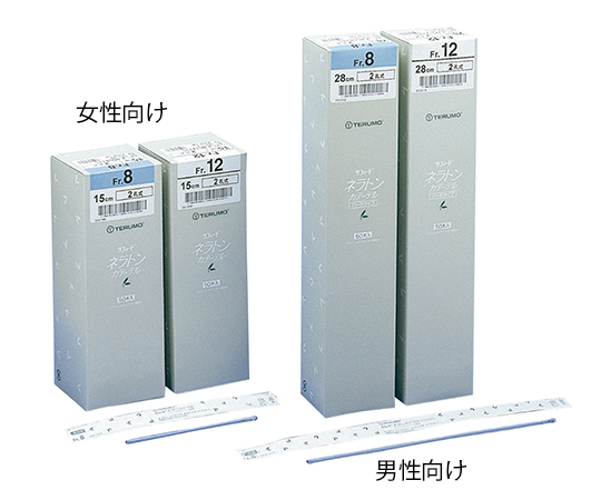 7-4616-04 ネラトンカテーテル (自己導尿タイプ) 女性向け 14Fr(Φ4.7mm) SF-ND1411Sテルモ