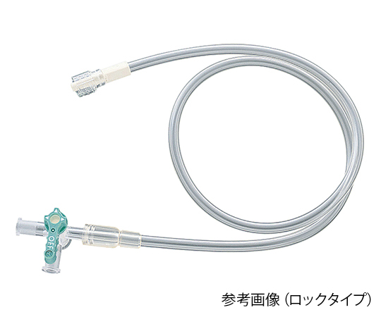 7-4620-07 延長チューブ付三方活栓 テルフュージョン ロックタイプ 3.8mL 1箱(25本入) TS-WR3825Lテ