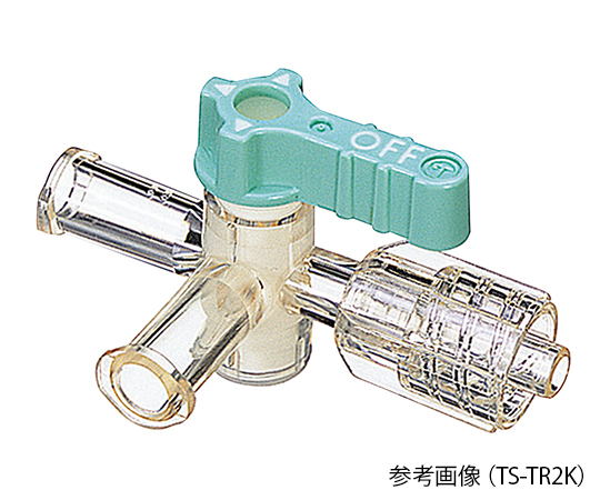 7-4622-02 三方活栓 テルフュージョン L型ロック付 180° 緑 TS-TL2Kテルモ