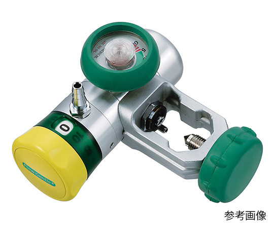 7-4831-25 フロージェントルプラス (Y型 酸素流量調整器) ヨーク式ボンベ用 0～8L/min Y-8L小池メディカル