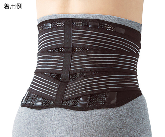 7-5376-01 楽らく腰ガード トリプルサポート ソルボ S 63100ソルボセイン