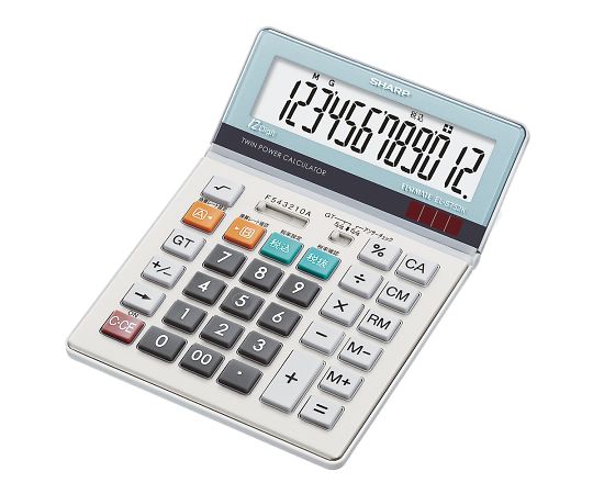 7-5431-02 実務電卓 大型 EL-S752Kシャープ