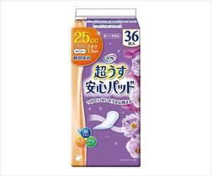 7-545-01 リフレ 超うす安心パッド 25mL 36枚入 17950リブドゥコーポレーション
