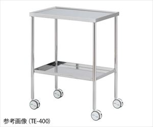 7-546-01 ステンレスワゴン 手摺無し 400×300×800mm TE-400ナビス（アズワン）