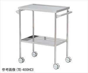 7-546-04 ステンレスワゴン 手摺有り 714×400×800mm TE-600HDナビス（アズワン）
