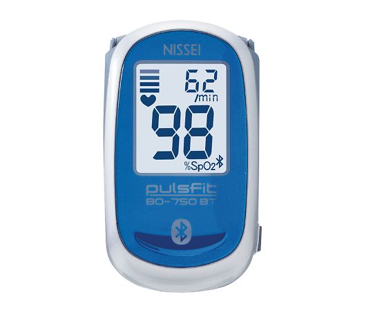 7-5481-01 パルスオキシメータ（Bluetooth機能付） BO-750BT日本精密測器