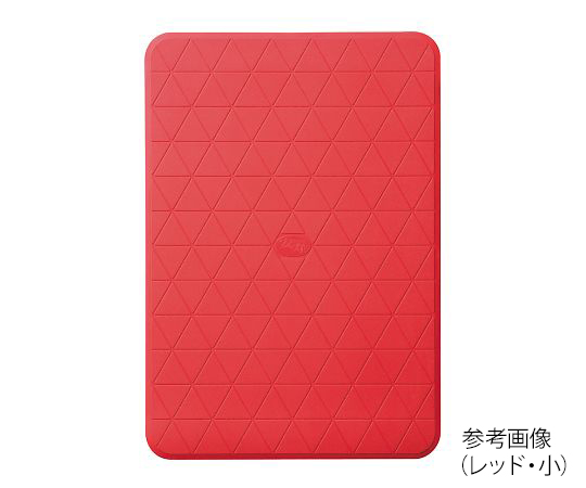 7-5508-01 おく楽すべり止めマット 安寿 レッド（大） 535136アロン化成