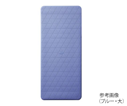 7-5508-03 おく楽すべり止めマット 安寿 ブルー（大） 535137アロン化成
