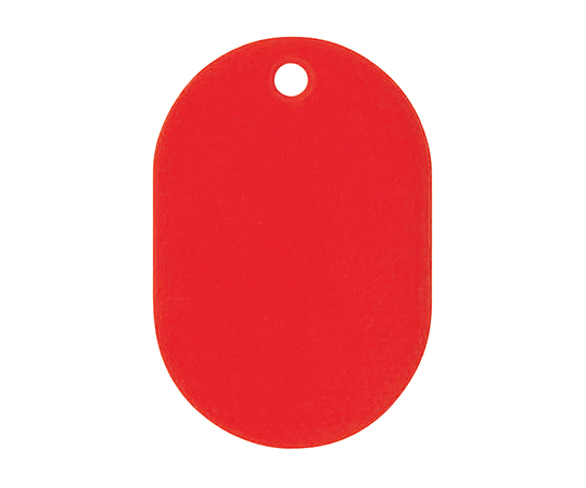 7-5795-16 番号札 小(31×45mm) 番号無し レッド 7-5795-16 番号札 小(31×45mm) 番号無し レッド