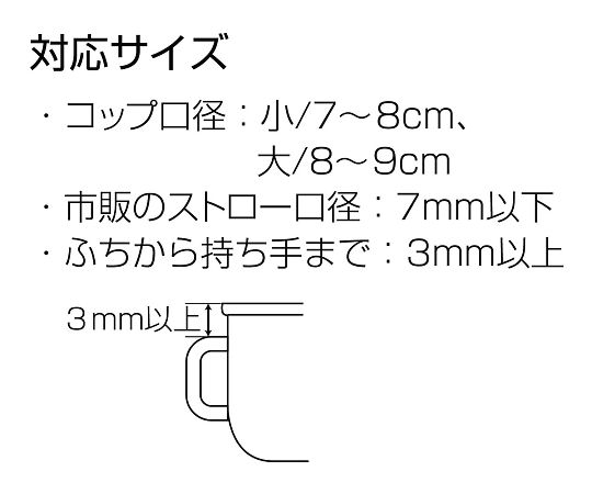 7-5811-01 ストローキャップ 小 19081リッチェル