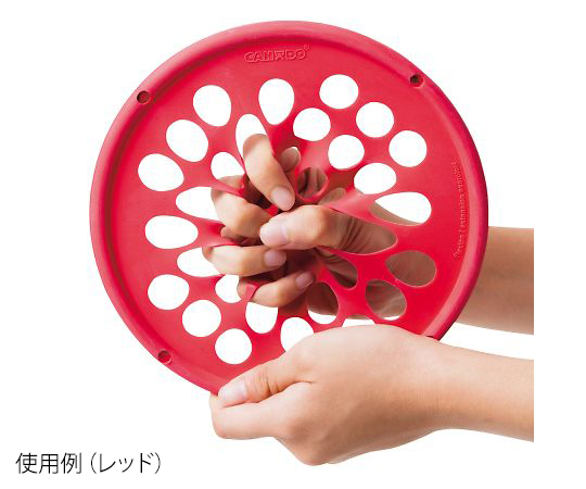 7-5938-03 ハンドウェブ（中） レッド R-92-Bタイガー医療器