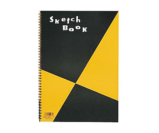 7-6046-03 スケッチブック（図案シリーズ・並口） B4 S120マルマン