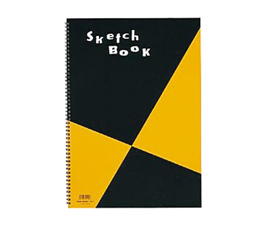 7-6046-04 スケッチブック（図案シリーズ・並口） A3 S115マルマン