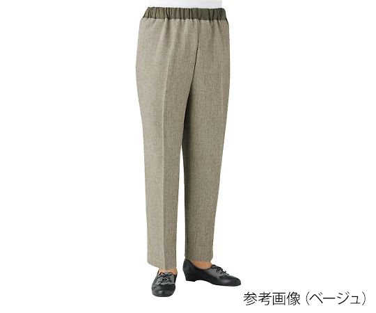7-6133-03 おしりスルッとパンツ（婦人用） 黒 L ケアファッション