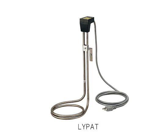7-620-11 チタン製投込みパイプヒーター L字型タイプ 290mm LYPAT105>