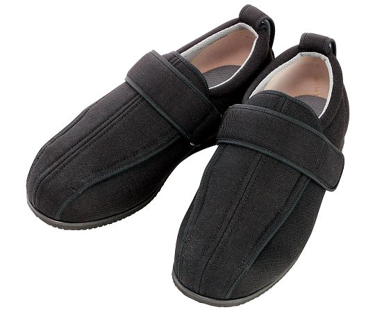 7-6234-05 ケアフルⅢ 5E 黒 3L 7042徳武産業