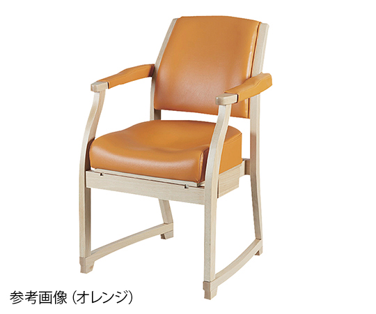 丸菱工業7-6362-05　スポッとチェア　ブラウン K-SPC-415丸菱工業