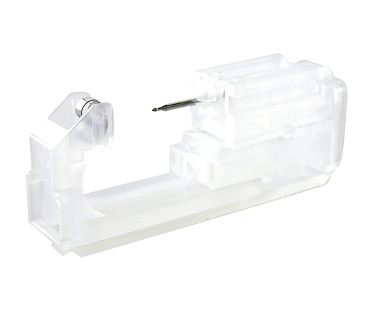 【滅菌】【医療機器クラス2】【法人・施設限定】7-6413-12 セイフティピアッサー（耳たぶ） 医療用ステンレス ブルージルコ