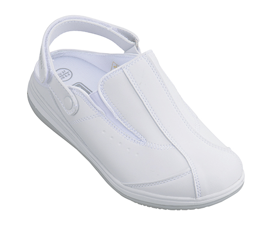 7-6454-01 オキシパス アイリス ホワイト 22.5～23.5cm OX3003ディーフェイズ