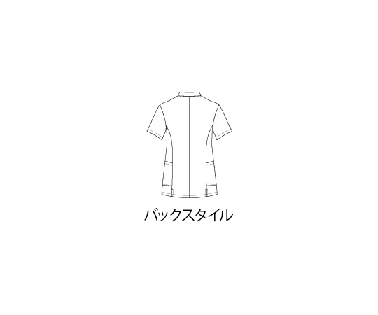 7-6620-03 レディーススクラブ ホワイセル ワイン L WH11495自重堂