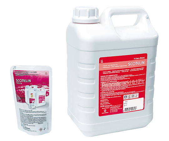 【危険物】【危険物】ケイアールディジャパン7-6687-01　スコテリン（医療器具・手術器具用過酢酸系除菌洗浄剤）　1箱（2セッ