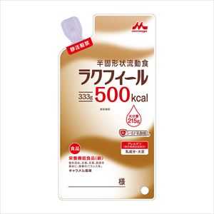 【軽減税率適用】7-6770-03 ラクフィール（半固形状流動食） 500kcal 1箱（333g×20袋入） クリニコ