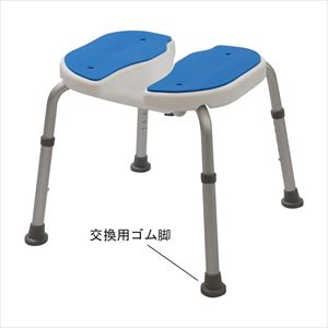 7-6786-11 U字座面シャワーチェア 交換用ゴム脚 1セット(4個入) 光華 7-6786-11 U字座面シャワーチェア 交換用ゴム脚 1セット(4個入) 光華
