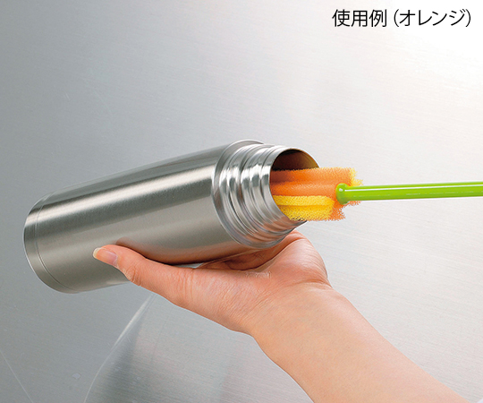 7-6877-02 水筒・ボトル用スポンジ グリーン AZ699Gアズマ工業
