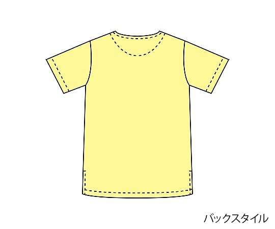 7-6946-03 スクラブ（男女兼用） フレンチピンク M DS2001ディーフェイズ