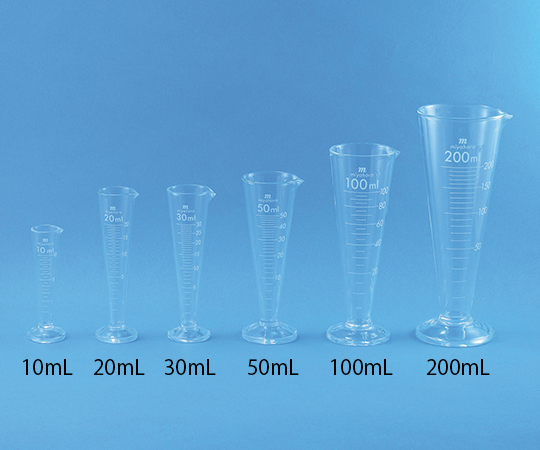 7-7124-03 液量計（円錐型） 30mL MGW30宮原計量器製作所