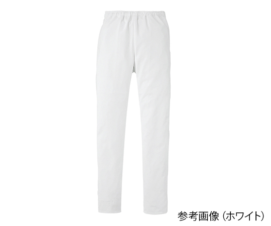 7-7247-04 男女兼用・動体裁断シリーズ スラックス ホワイト L 855-40 Lアプロン 7-7247-04 男女兼用・動体裁断シリーズ スラックス ホワイト L 855-40 Lアプロン
