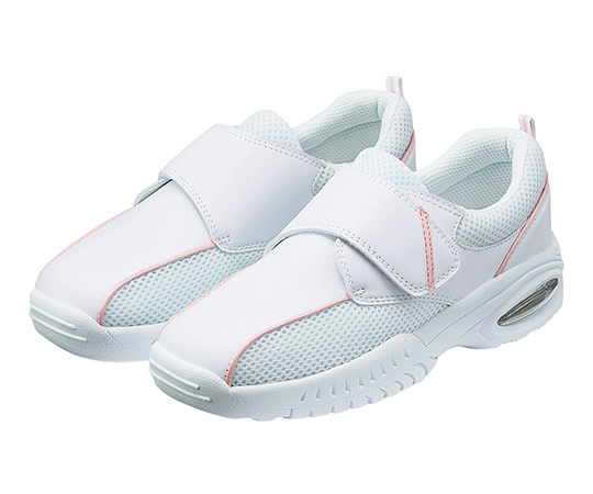 7-7413-05 メディカルシューズ ピンク 24.0cm KZN187-53 24.0アプロン