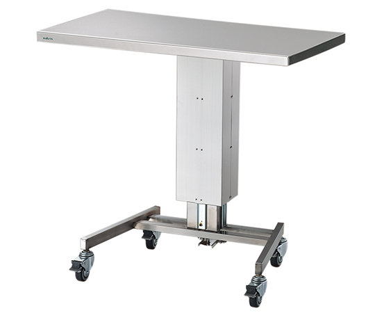 ナビス（アズワン）7-7485-01　NVメーヨー型消毒盤台（ガスダンパー昇降・フラット天板） NV-S900GFナビス（アズワ