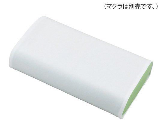 7-7491-04 かどまるマクラ（低）用カバー 白 Wナビス(アズワン)