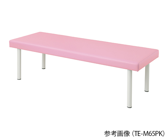 【組立必要】7-7500-05 カラフル診察台（ベッド高さ550mm） ピンク TE-M70PKナビス(アズワン)