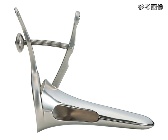 【医療機器クラス1】7-7521-04 マニクスコー（子宮マニピュレーター挿入用 井坂式腟鏡） 左利き用S 375-H43Sナミ